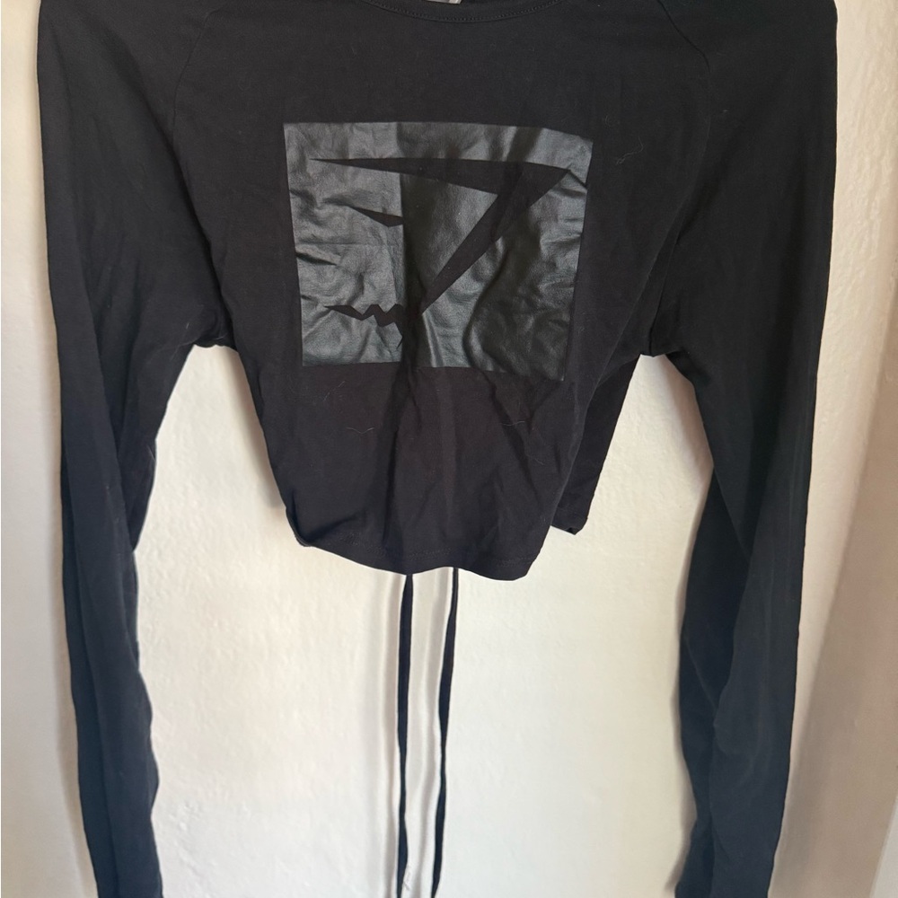 Gymshark Black Athletic Top